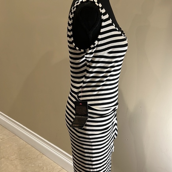 Bebe striped wrapped dress - Picture 4 of 8